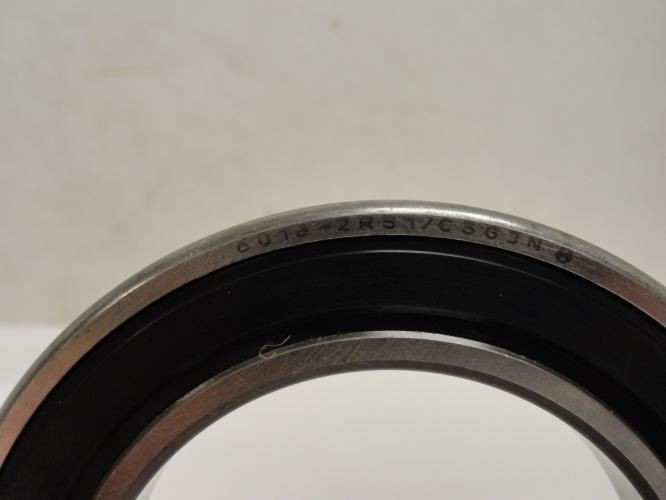 SKF 6013 2RSJEM; Ball Bearing 65mm ID x 100mm x 18mm Wide