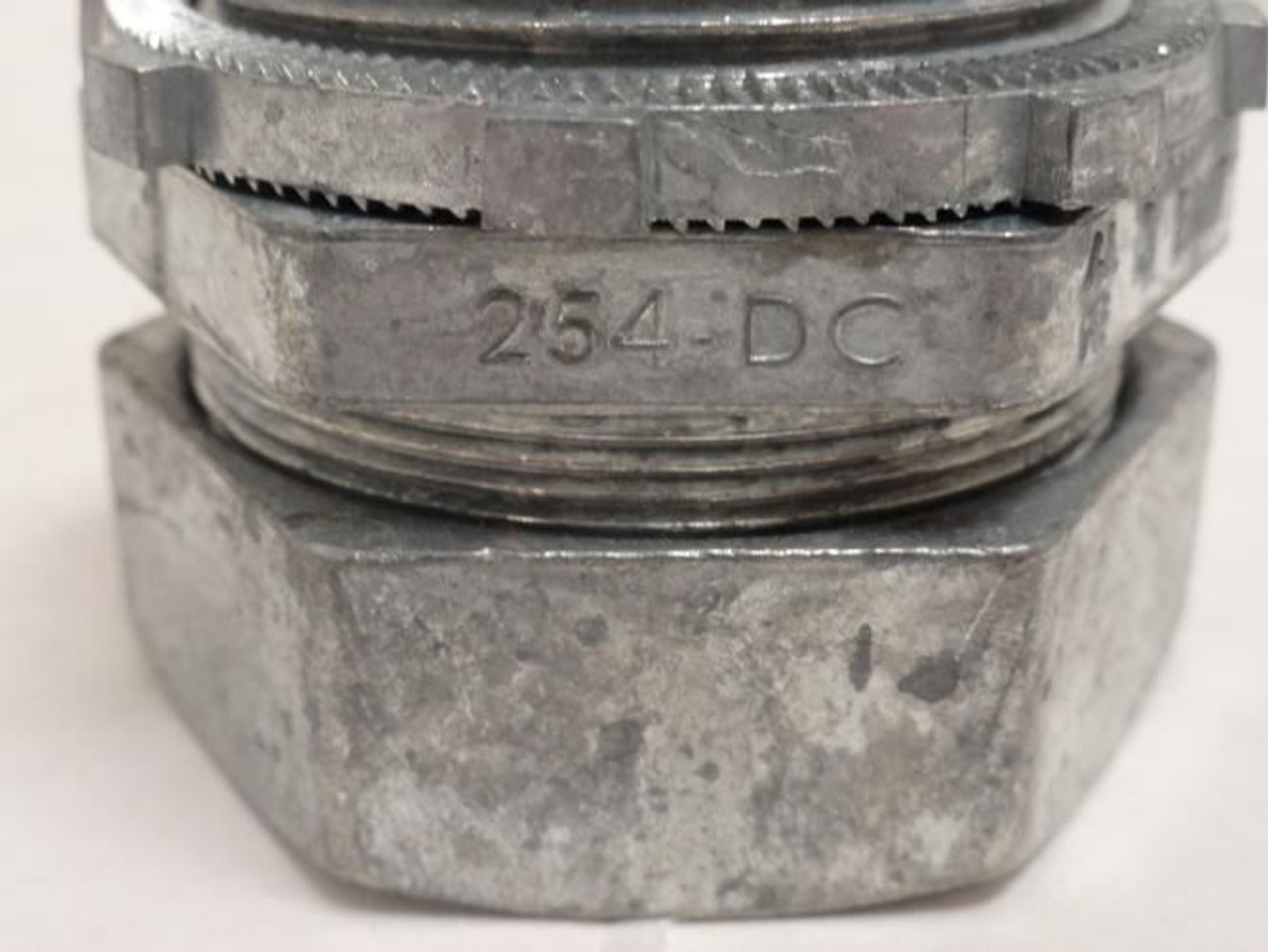 Bridgeport 254-DC; Lot-3; Concrete Tight DC Connector; 1-1/2"