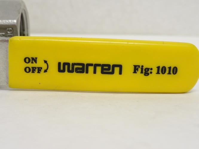 MFG- 1WMZ5; Locking Lever Ball Valve; SS; 1FNPT