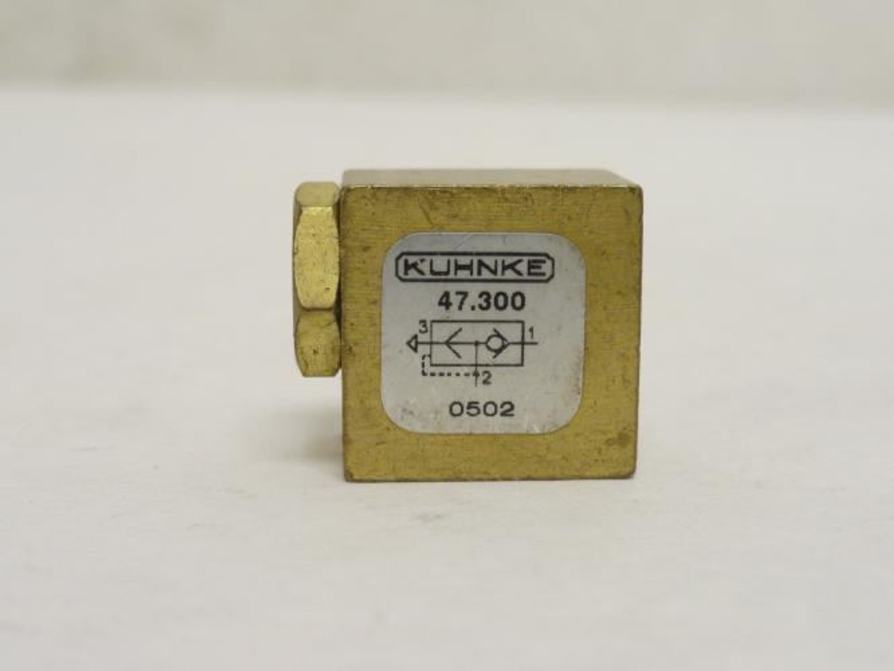 Kuhnke 47.3_; Brass Quick Exhaust Valve; Pressure Range: 8.0bar