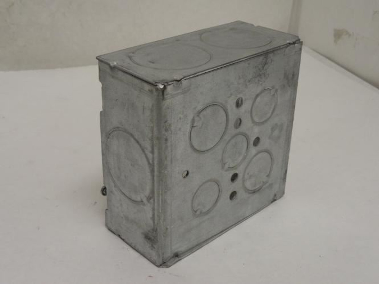 T&B 72171 1-1/4; Steel City Electrical Box; 4-11/16" Square