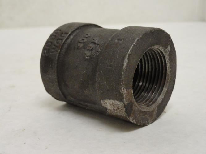 Anvil 361156003; Striaght Pipe Coupler; 1NPT; Black Steel