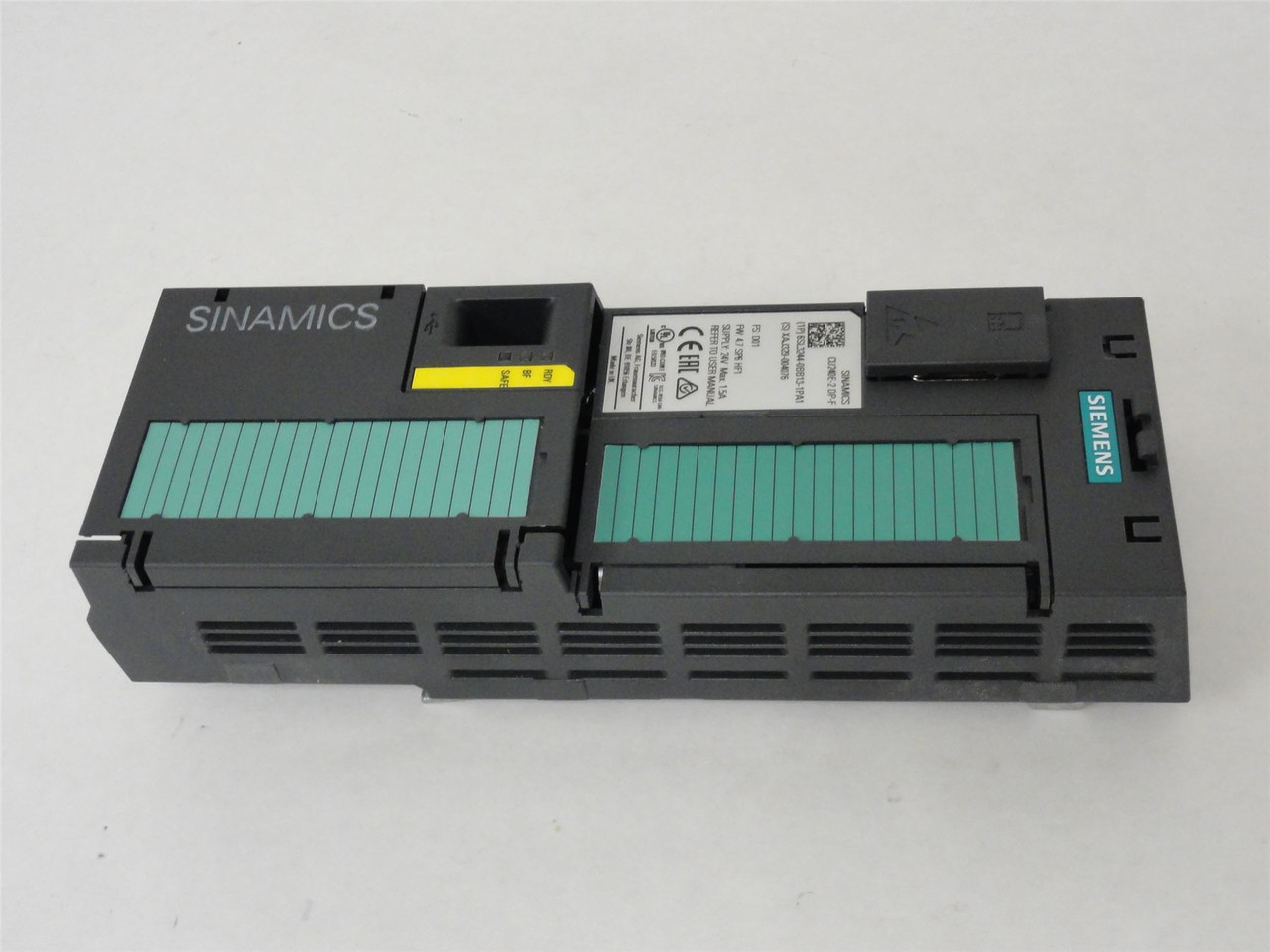 Siemens 6SL3244-0BB13-1PA1; Control Unit; 24V; 1.5A