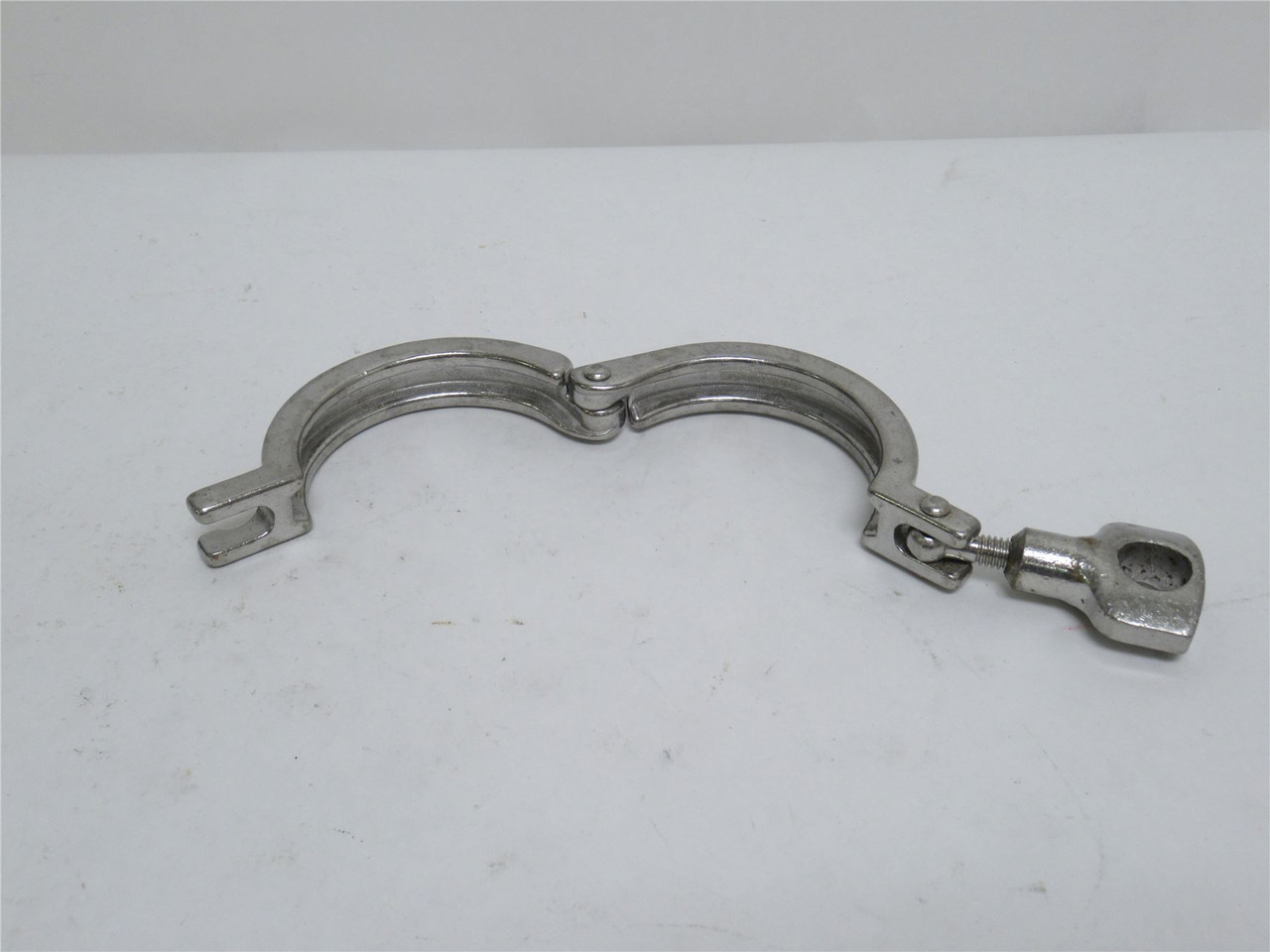 MFG- 13MHHM250; Lot-3 Single Pin Pipe Clamps; 2-1/2"; SS; Mixed MFG