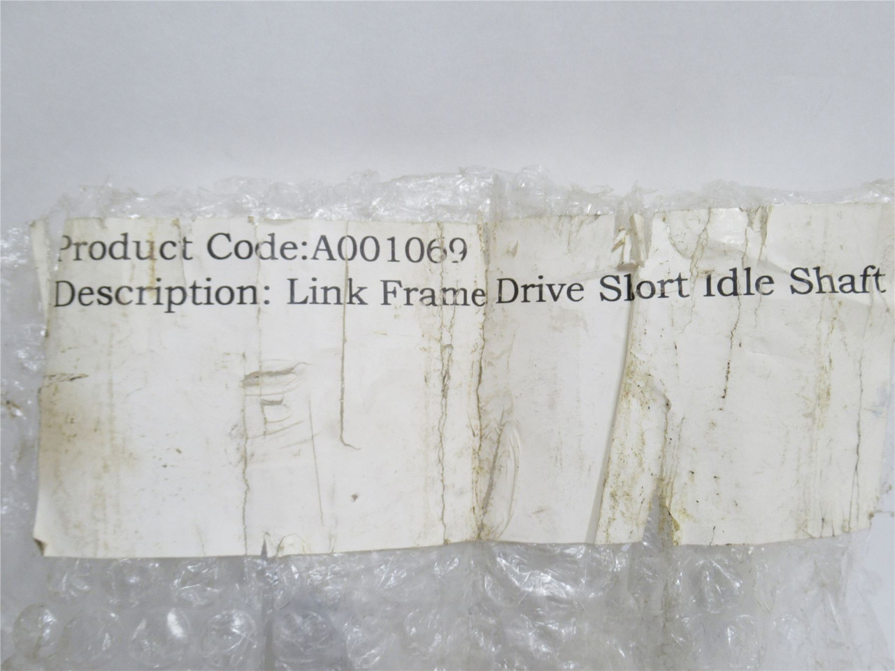 JFD Engineering A001069; Link Frame Drive Short Idle Shaft