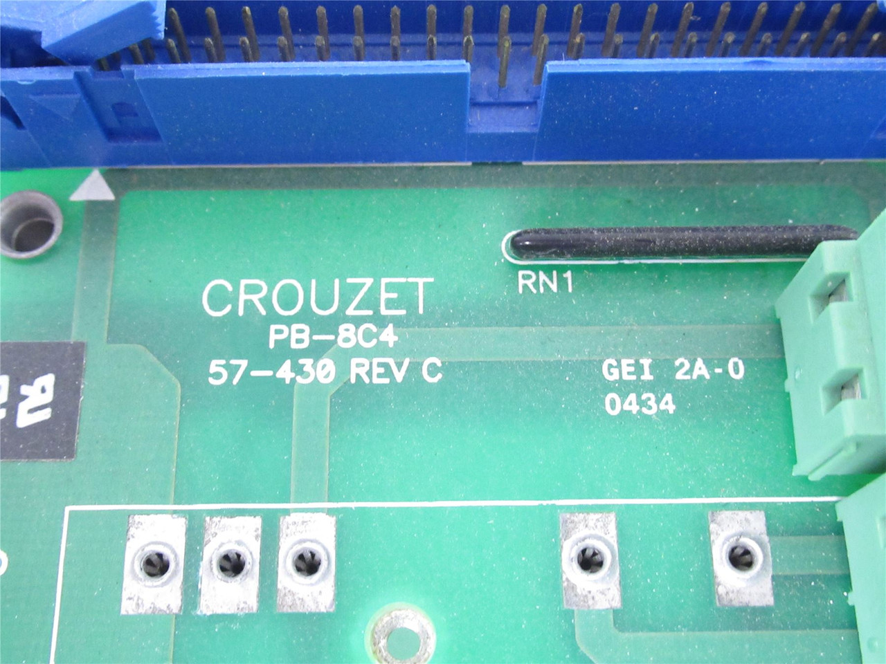 Crydom PB-8C4 57-430; Crouzet Relay Board