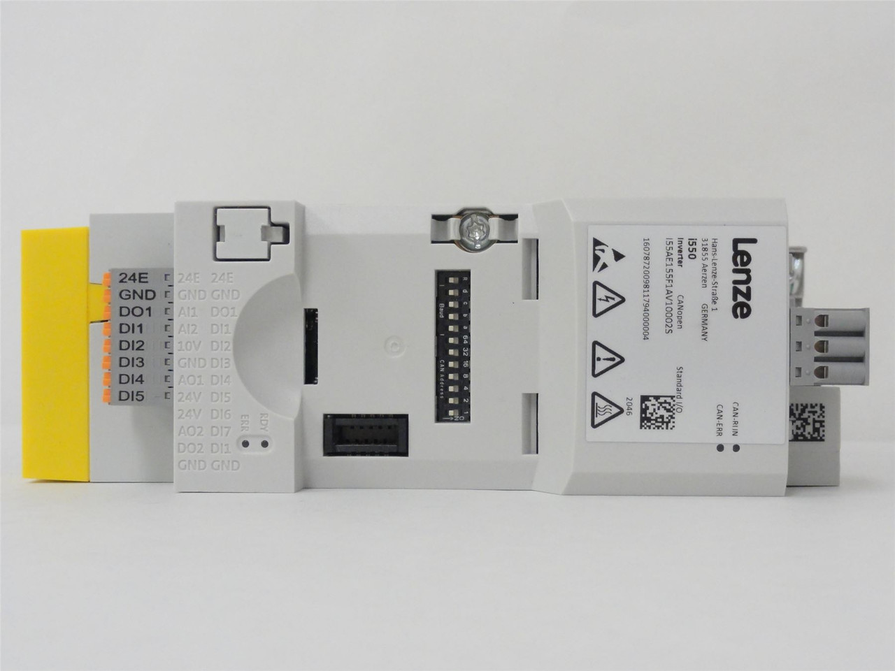 Lenze I55AE155F1AV10002S; Inverter; 400/480VAC; 0.75HP; i550