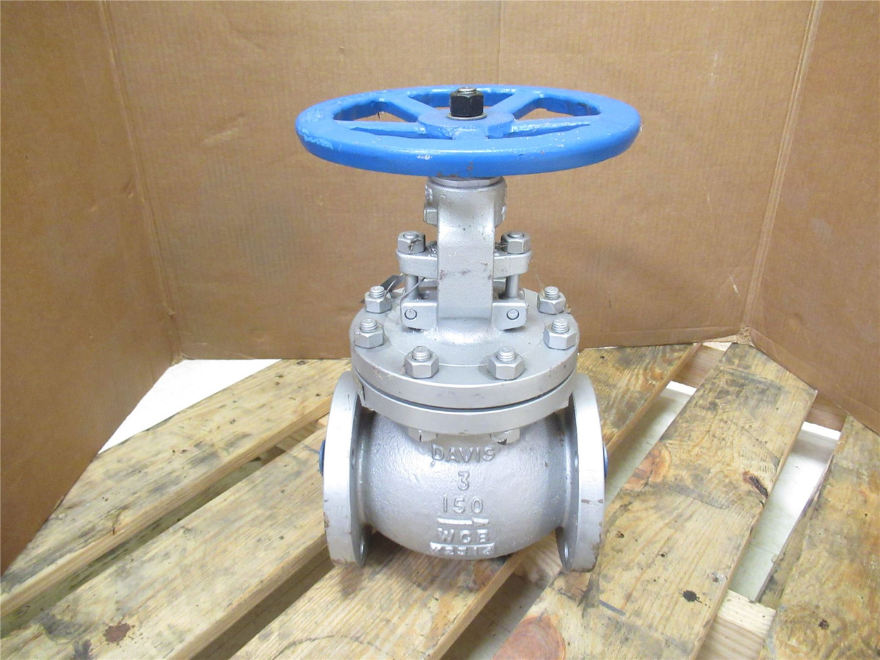 Davis Valve WCB-3; Globe Valve; Size: 3"; Class: 150; 285PSI