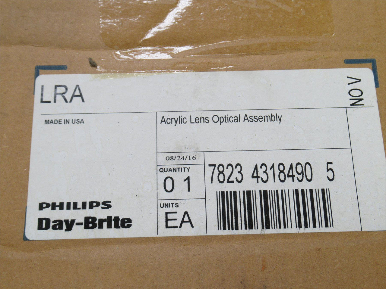 Phillips LRA; Day-Brite Optical Assembly Reflector Lens