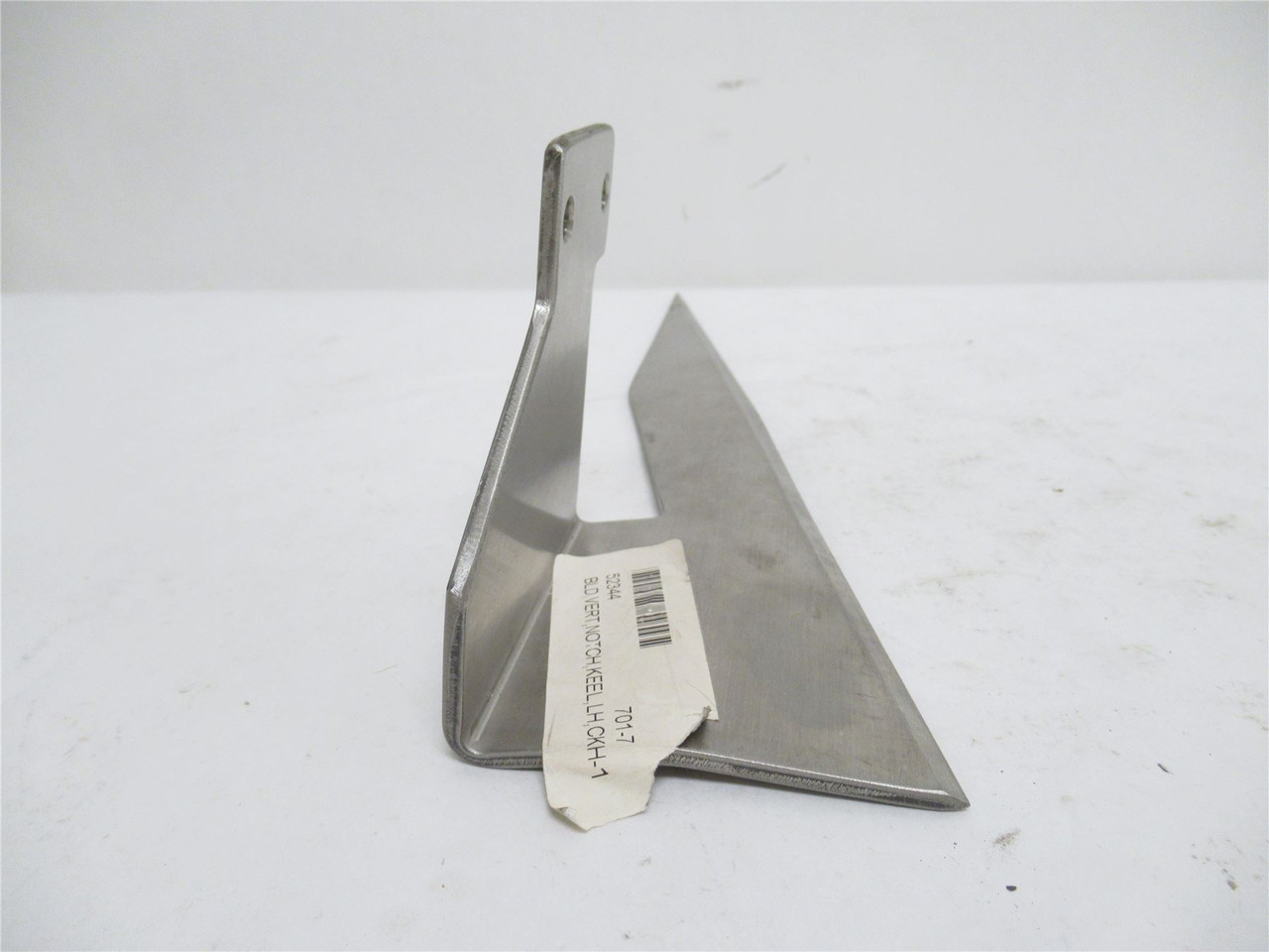 MFG- 52344; Blade; Vertical; Notch Keel; Left Hand; CKH-1