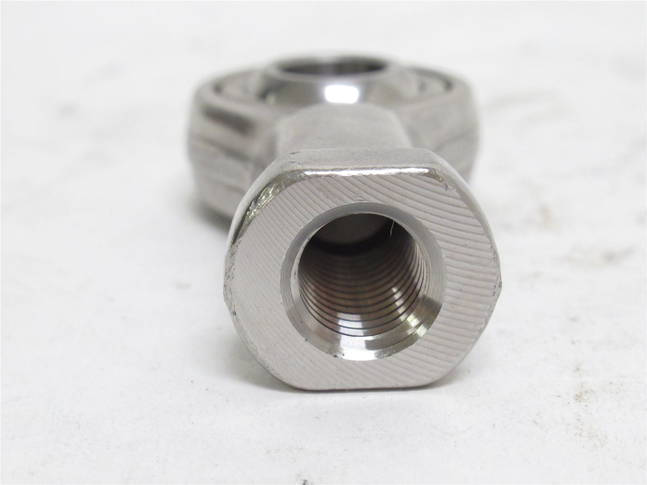 Askubal KI 12-DNRBF; Rod End SS 12mmID M12x1.25 RH Threads