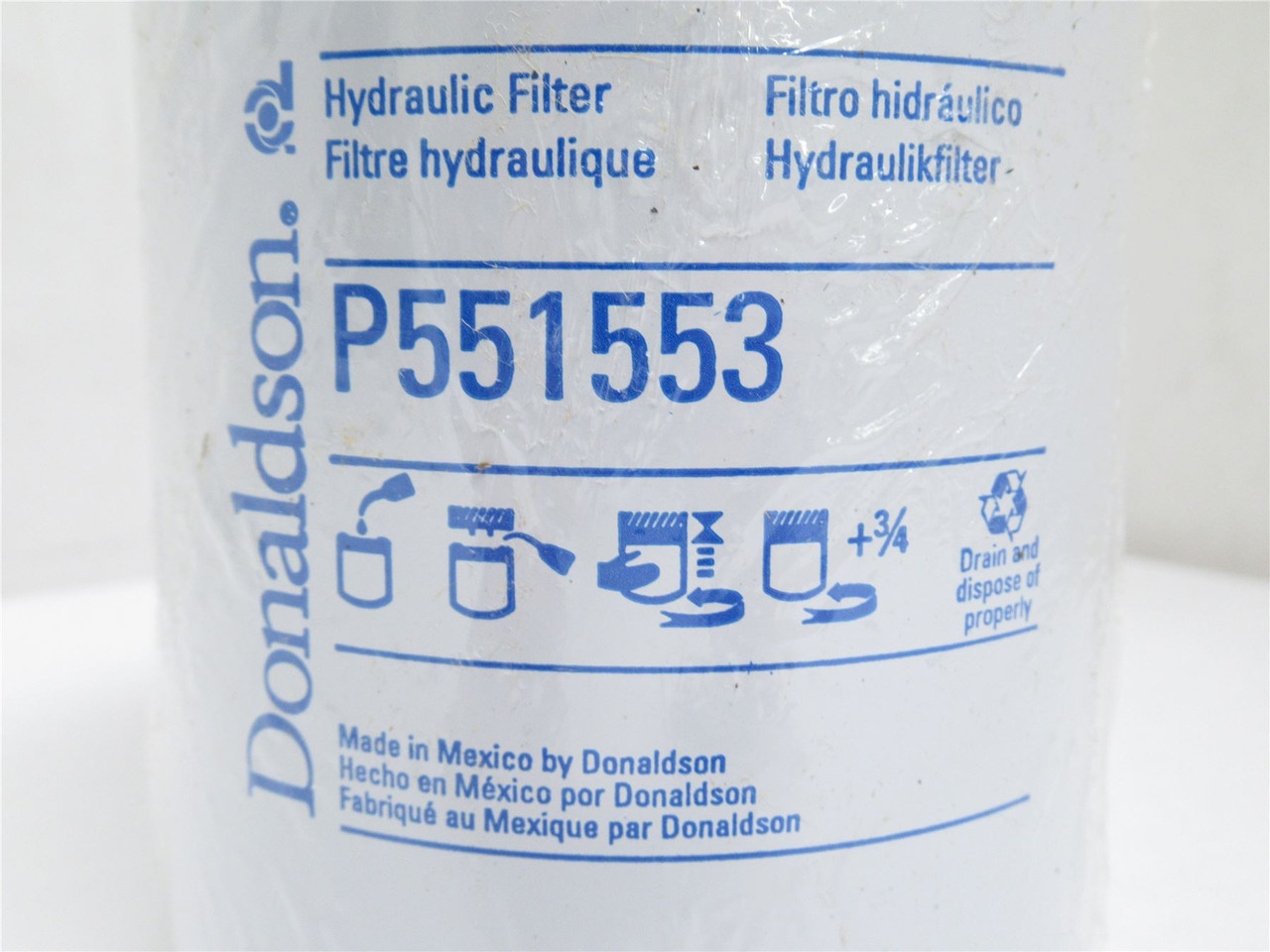 Donalson P551553; Spin-on Hydraulic Filter