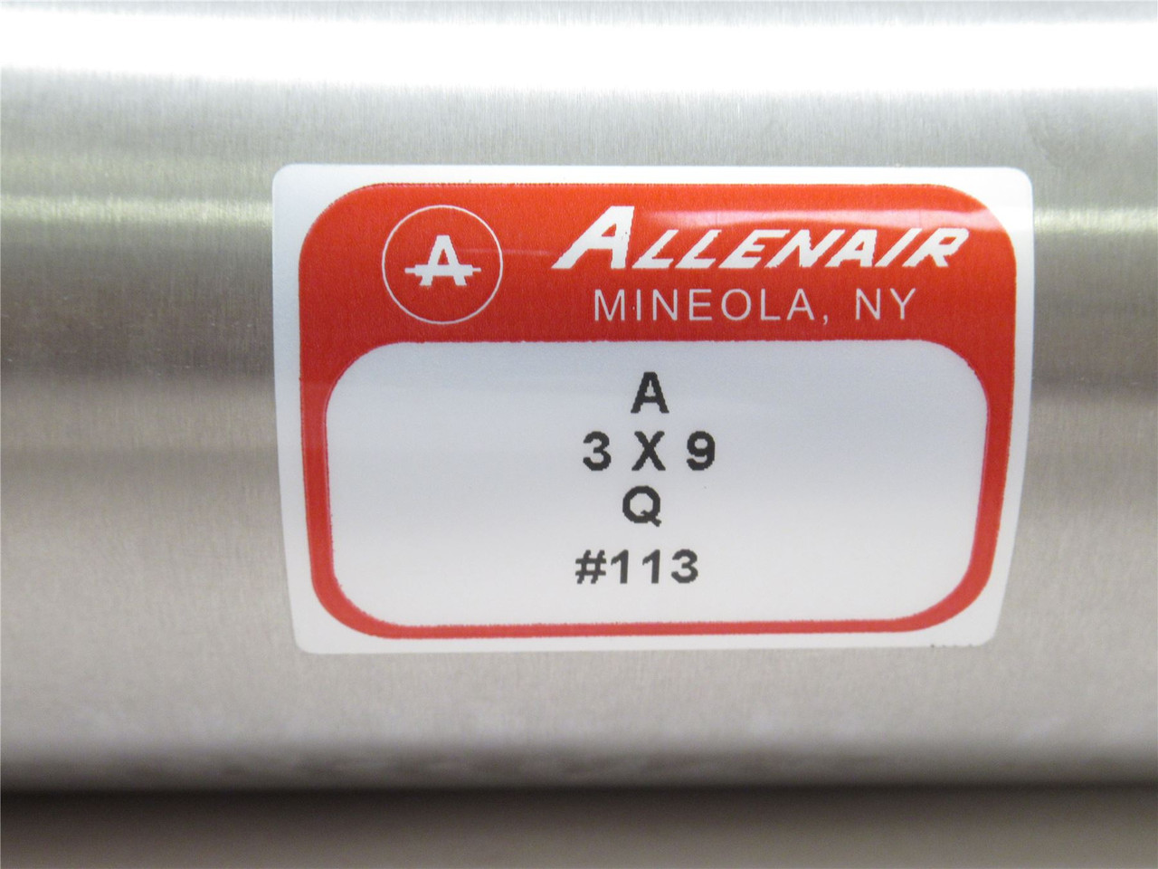 Allenair A 3 X 9 Q; Air Cylinder; 3" Bore x 9" Stroke