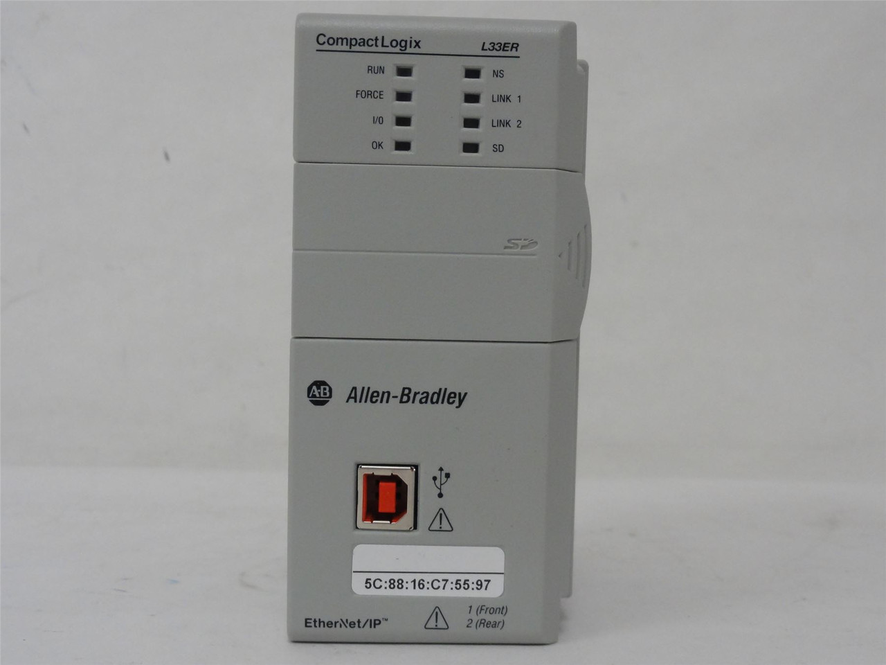 Allen-Bradley 1769-L33ER; Net Controller; 2MB; Series A