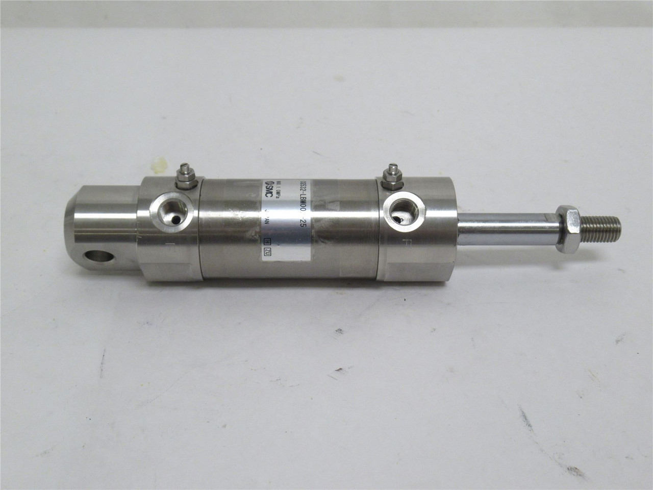 SMC CG532-LBM002-25; Air Cylinder; SS; 32mmID x 25mm Stroke