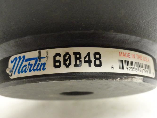 Martin 60B48; Sprocket # 60; 48Teeth; NO KEYWAY