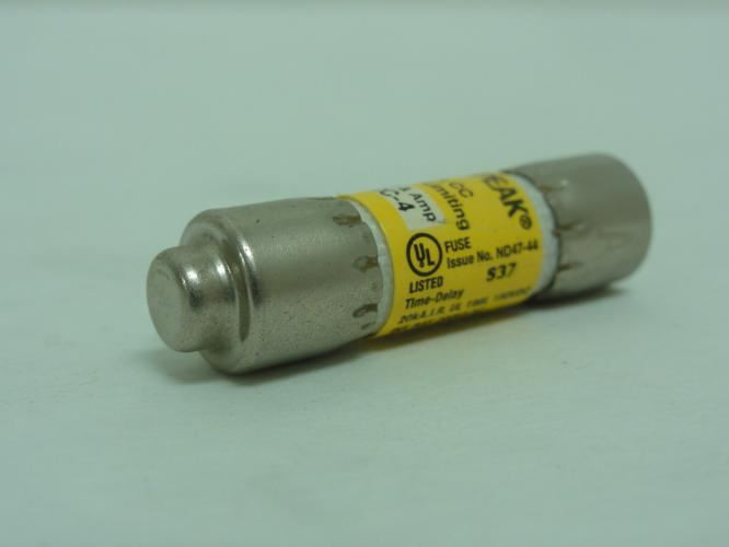 Cooper LP-CC-4; Time Delay Melamine Fuse 4A; 600VAC/150VDC