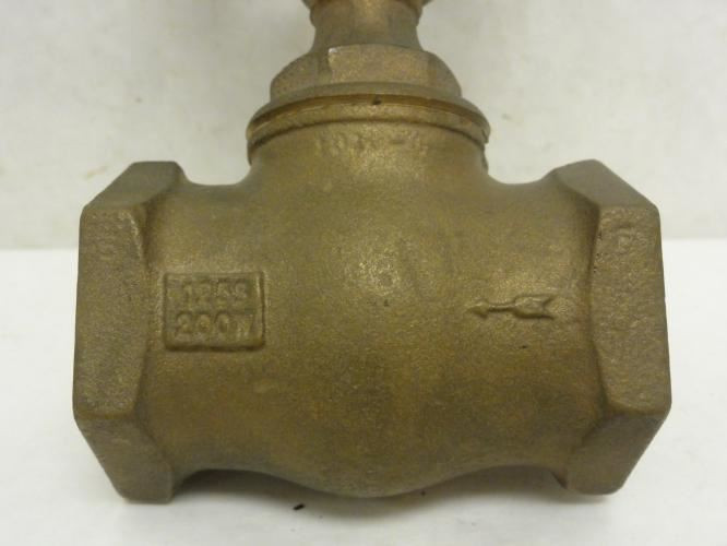 Hammond IB440 1-4; Bronze Globe Valve; 1-1/4 Fnpt; Class: 125
