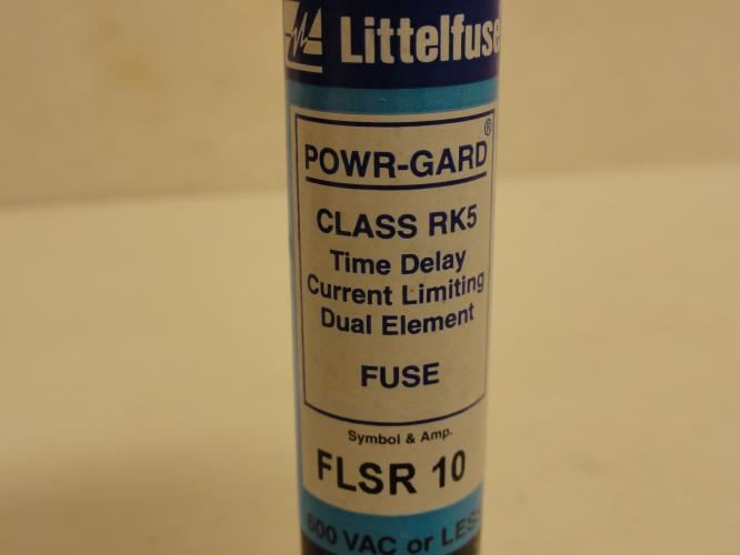 Littelfuse FLSR10; Time Delay Dual Element Fuse; 10A; 600VAC