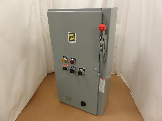 Square D 8539SBG71; Control Box Motor Starter 18A 2P 230V