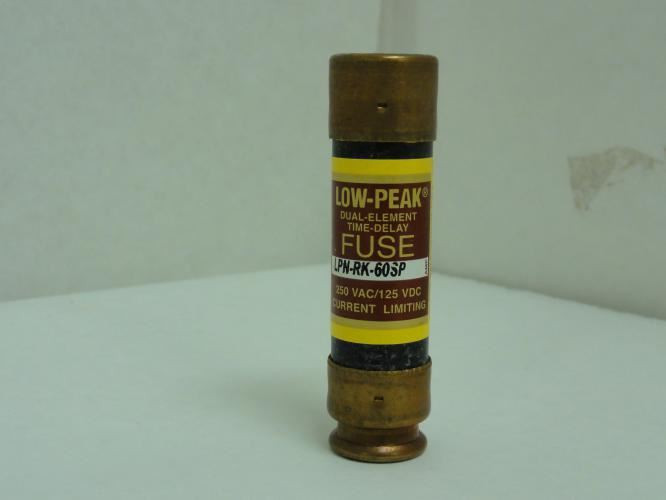Cooper-Bussmann LPN-RK-60SP; Time Delay Dual Element Fuse; 60A