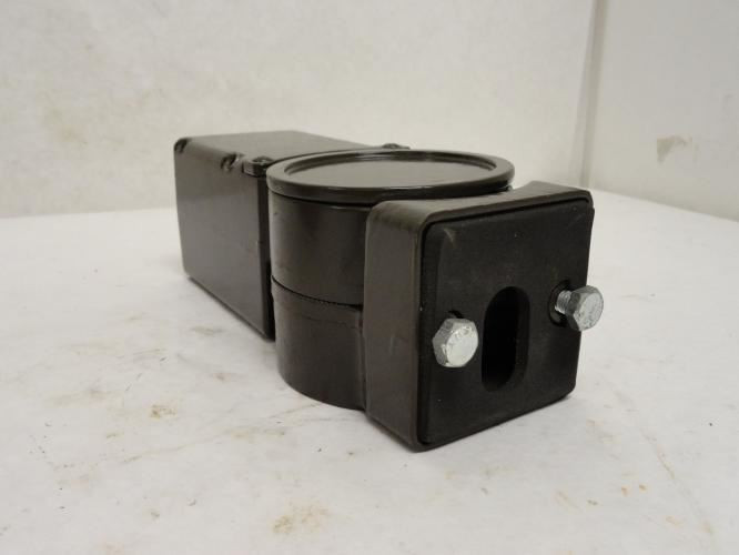 Lithonia PM-3; Pole Accessory; 2-1/2"ID; Adjustable; Brown