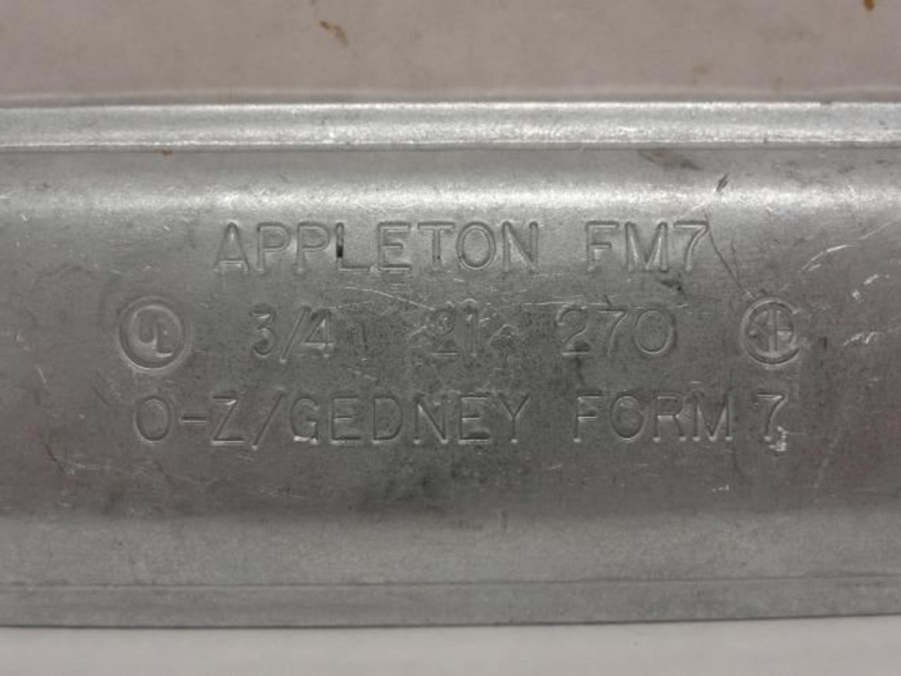 Appleton APP270IG; Conduit Cover; 3/4" Hub Size; Form 7