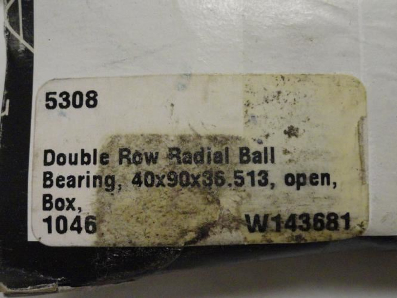 Peer 5308; Double Row Angular Contact Bearing 40mm ID