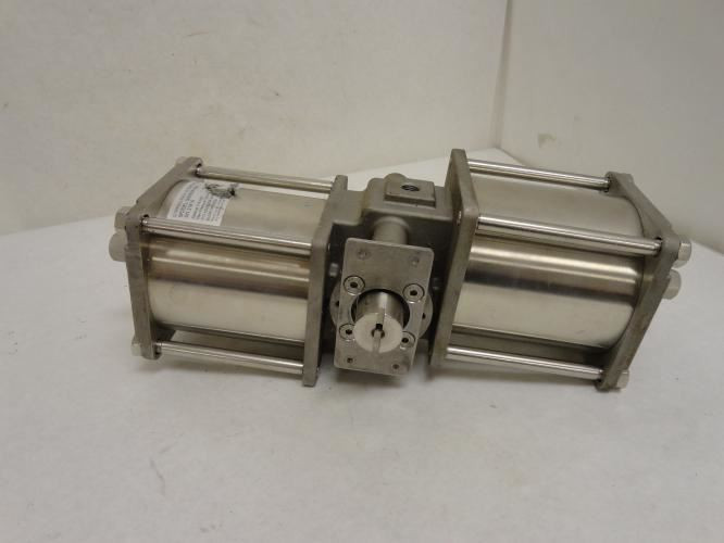Qtrco QS05SR-S50; Linear Rack & Gear Actuator; SS-316; 150Psi