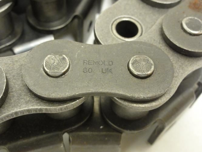 Renold 80RIVWA1EVLK; Carrier Chain # 80 10' Long NO CON-LINK