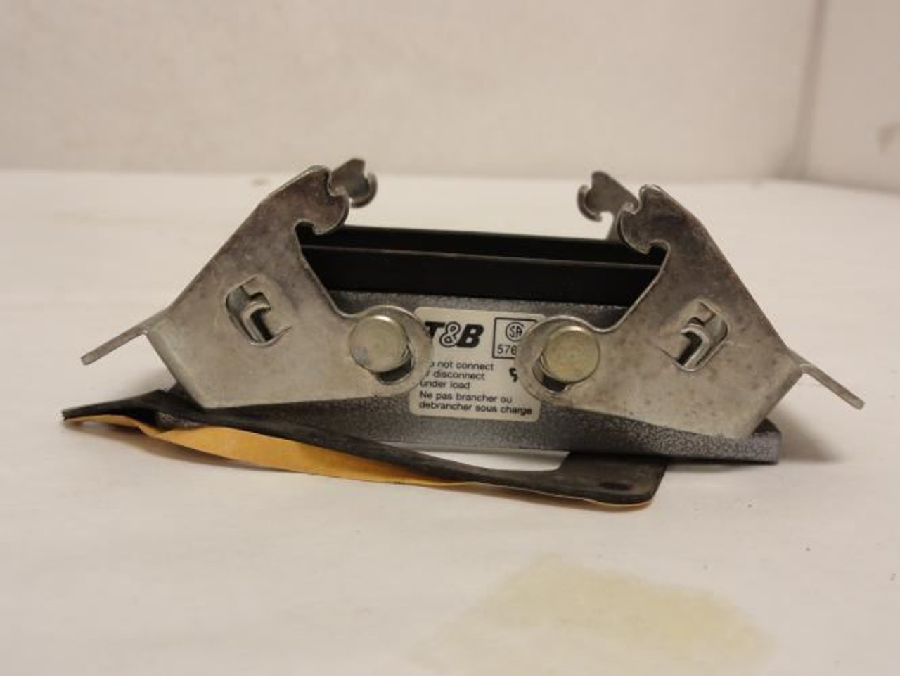 T&B PB110; Double Lever Locking Panel Base; Metal