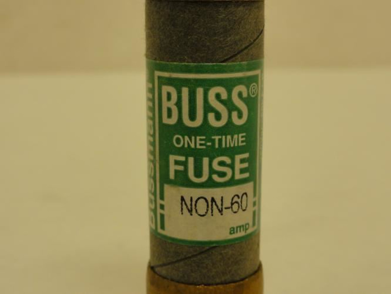 Bussmann NON-60; Melamine Fuse; Fast Acting; 60A; 250VAC/DC