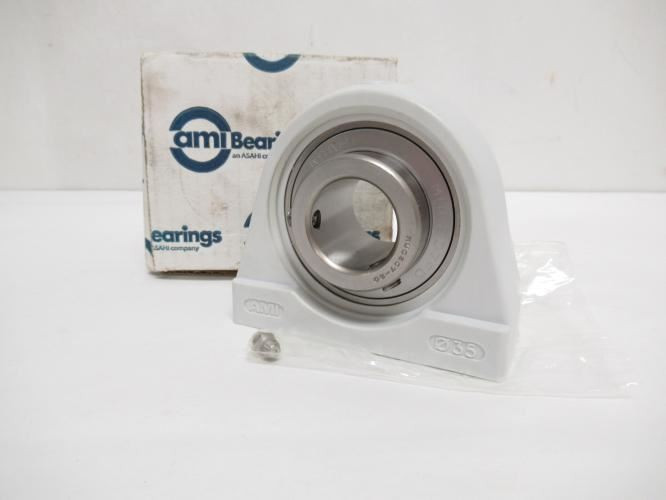 AMI MUCTBL207-20W; Pillow Block Bearing; 1-1/4"ID; Tapped Base