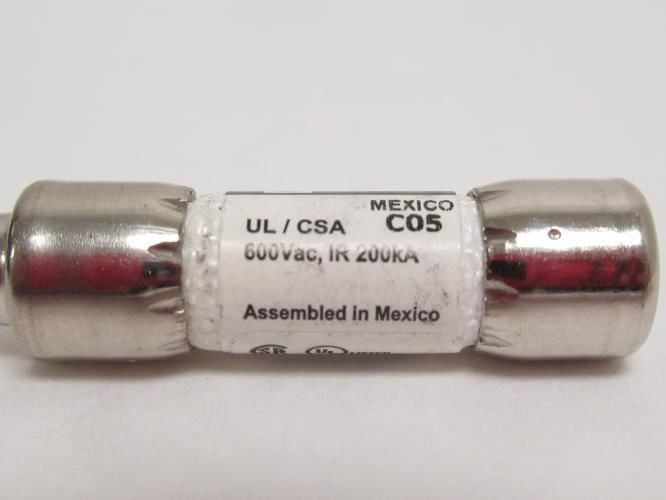 Bussmann KTK-R-6; Fast Acting Fuse; 6A; 600VAC; Class: CC