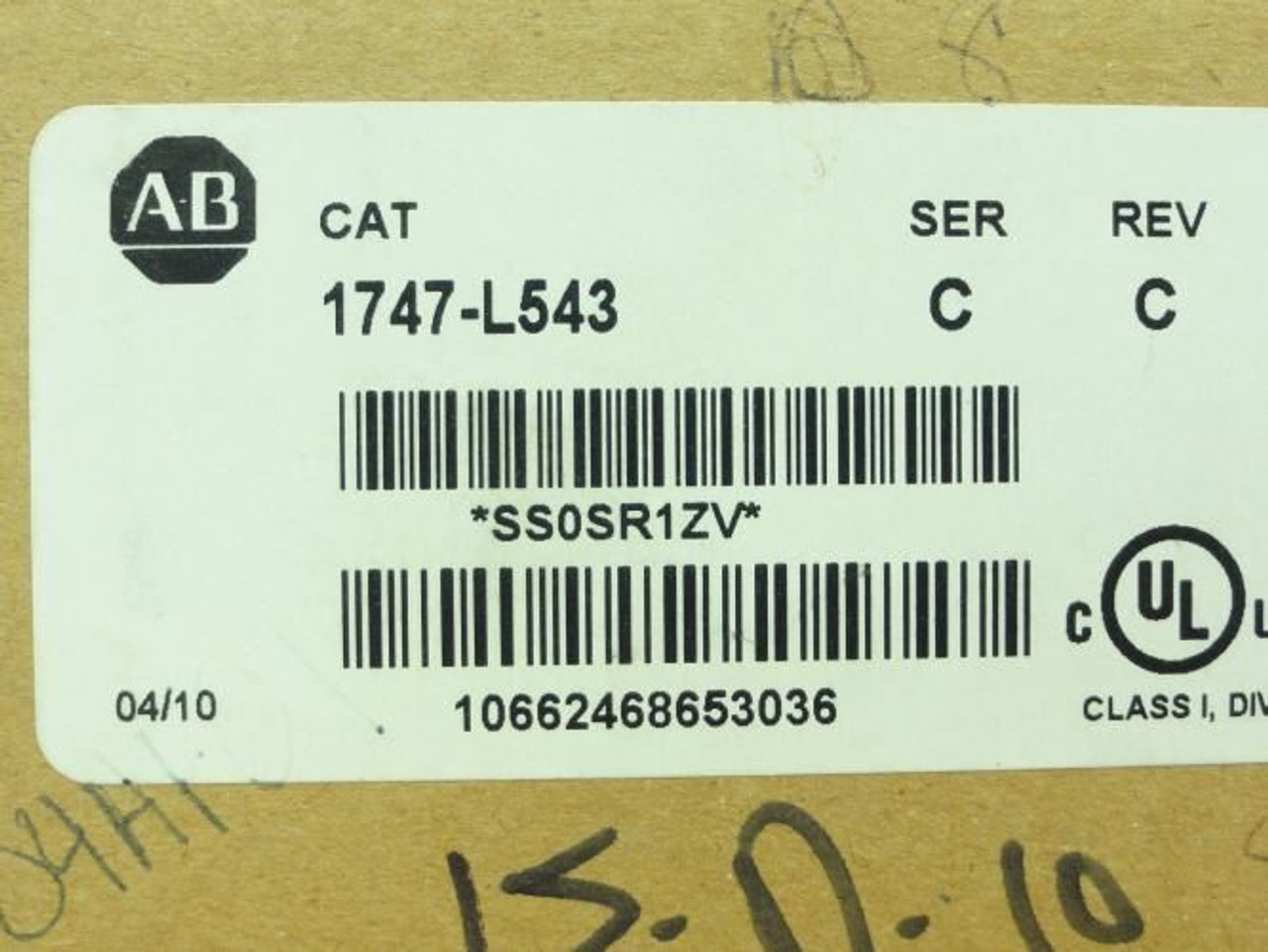 Allen-Bradley 1747-L543; CPU Module; 64K User Memory
