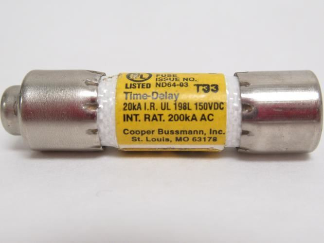 Bussmann LP-CC-3; Time Delay Fuse; 3A; 600VAC/150VDC