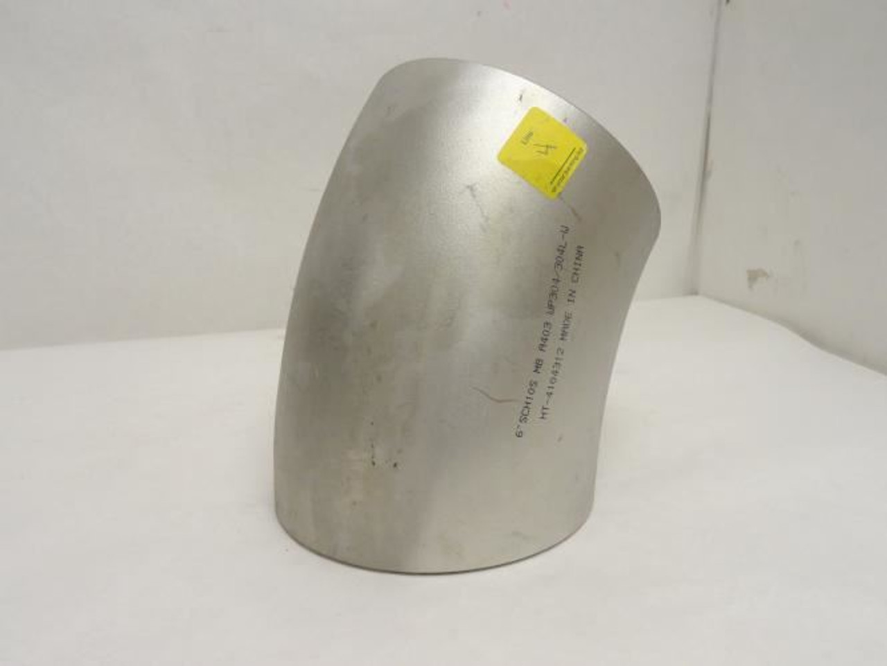 Merit Brass IS14LWSR9U ; Butt Weld Elbow 45Deg SS-304; 6"