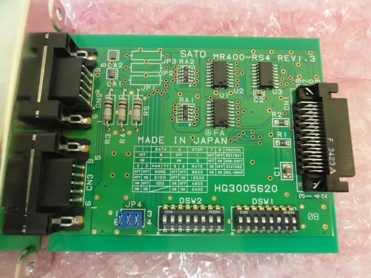 Sato RJ1772510; PCB Assembly