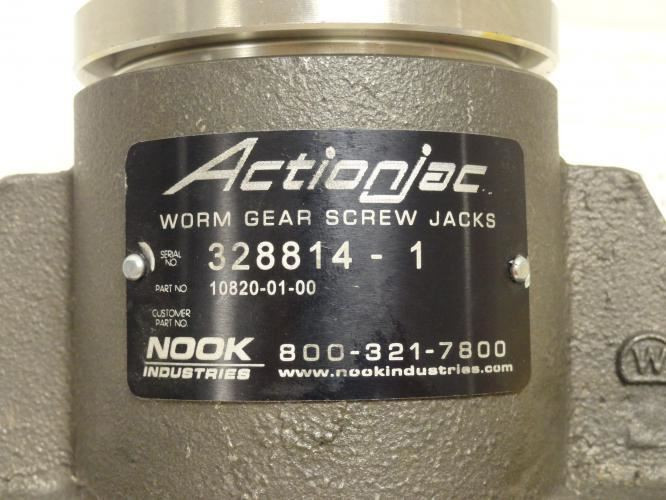 Nook 10820-01-00; Worm Gear Screw Jack