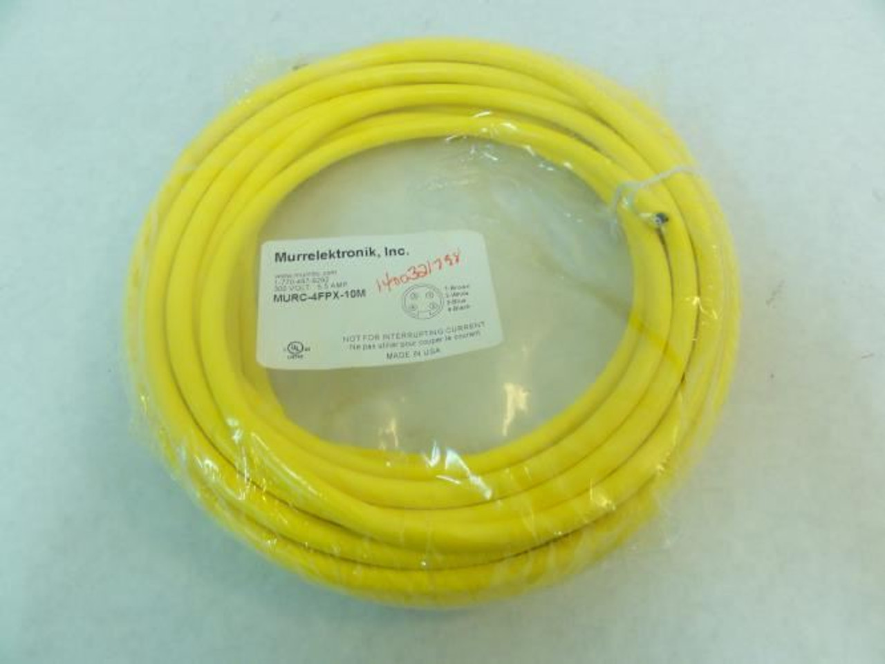 Murr Elektronik MURC-4FPX-10M; Plug; 300V; 5.5A