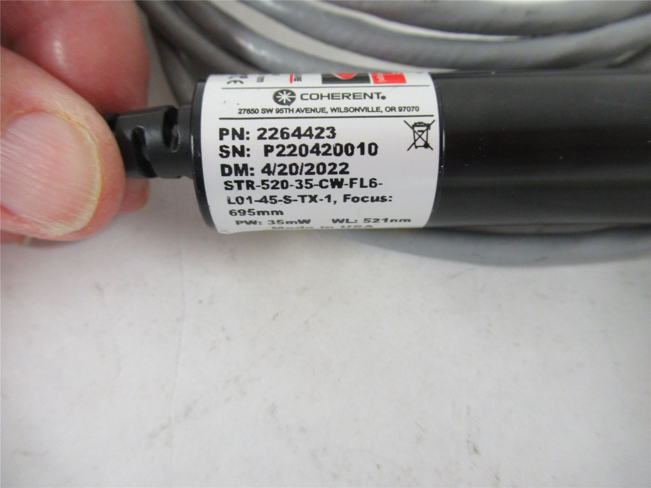 Coherent 2264423; Photo Sensor Scanner 35MW-Missing Mount