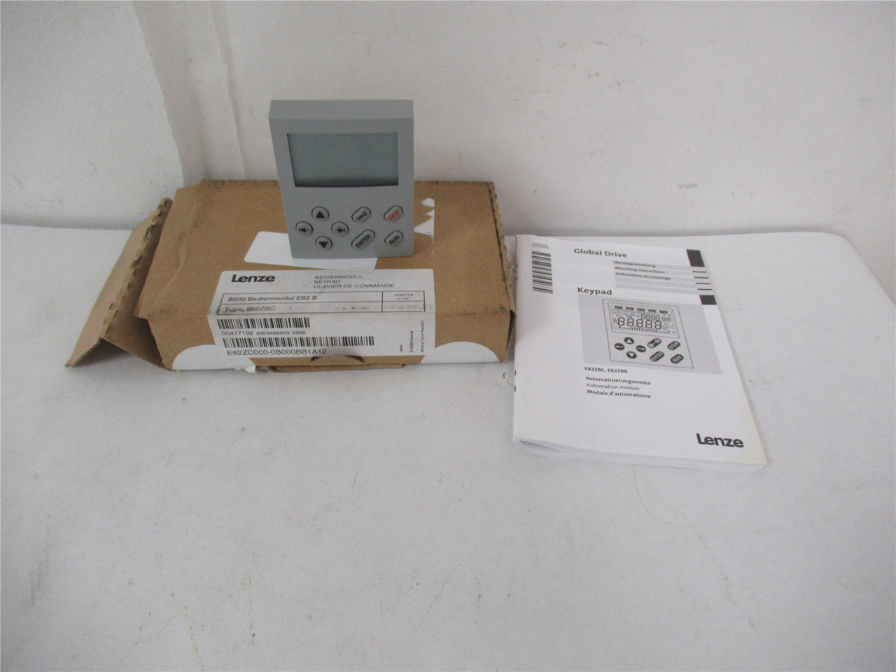 Lenze E82ZBC; Display Screen For 8200 VECTOR