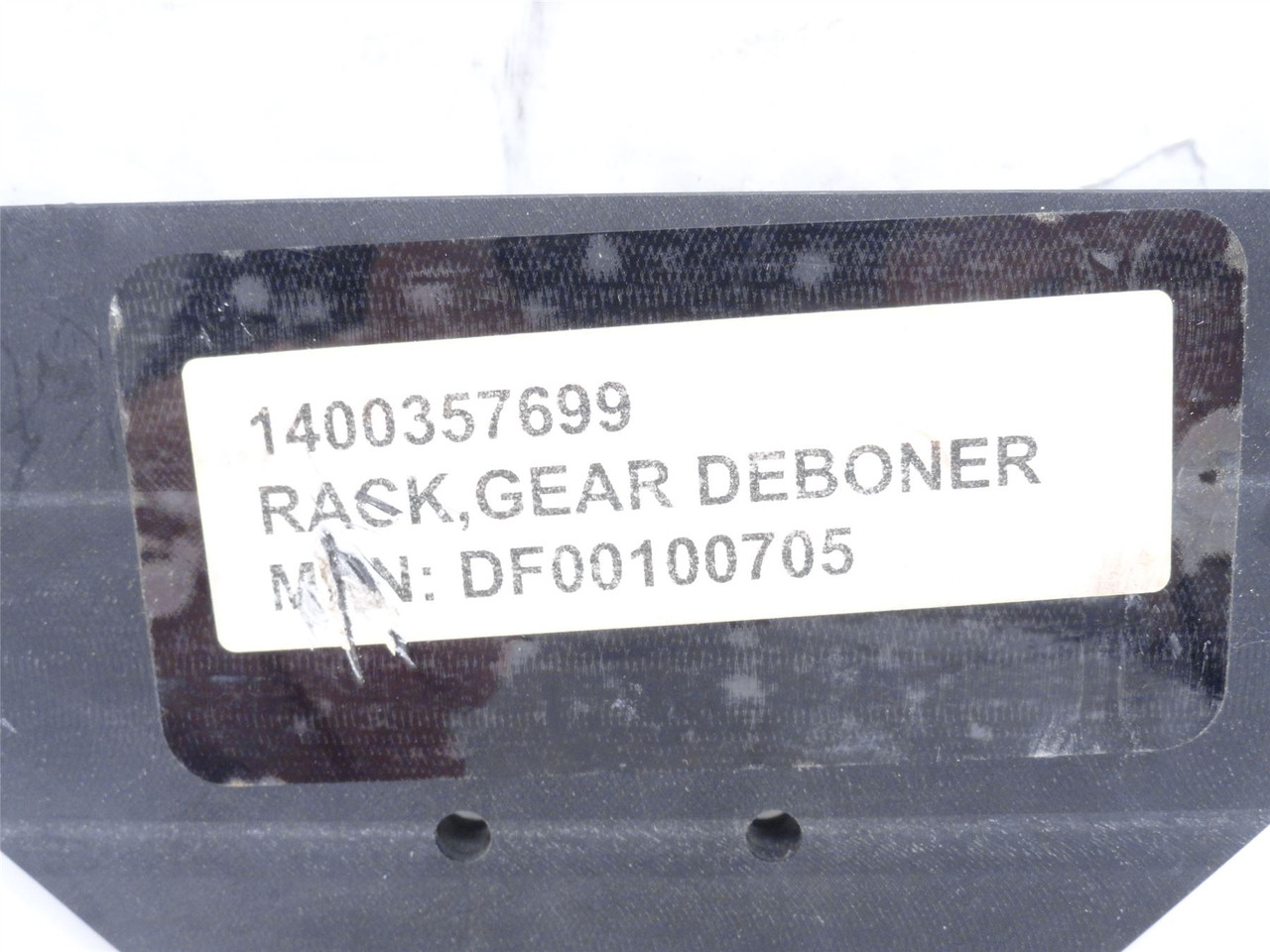 Foodmate DF00100705; Deboner Gear Rack