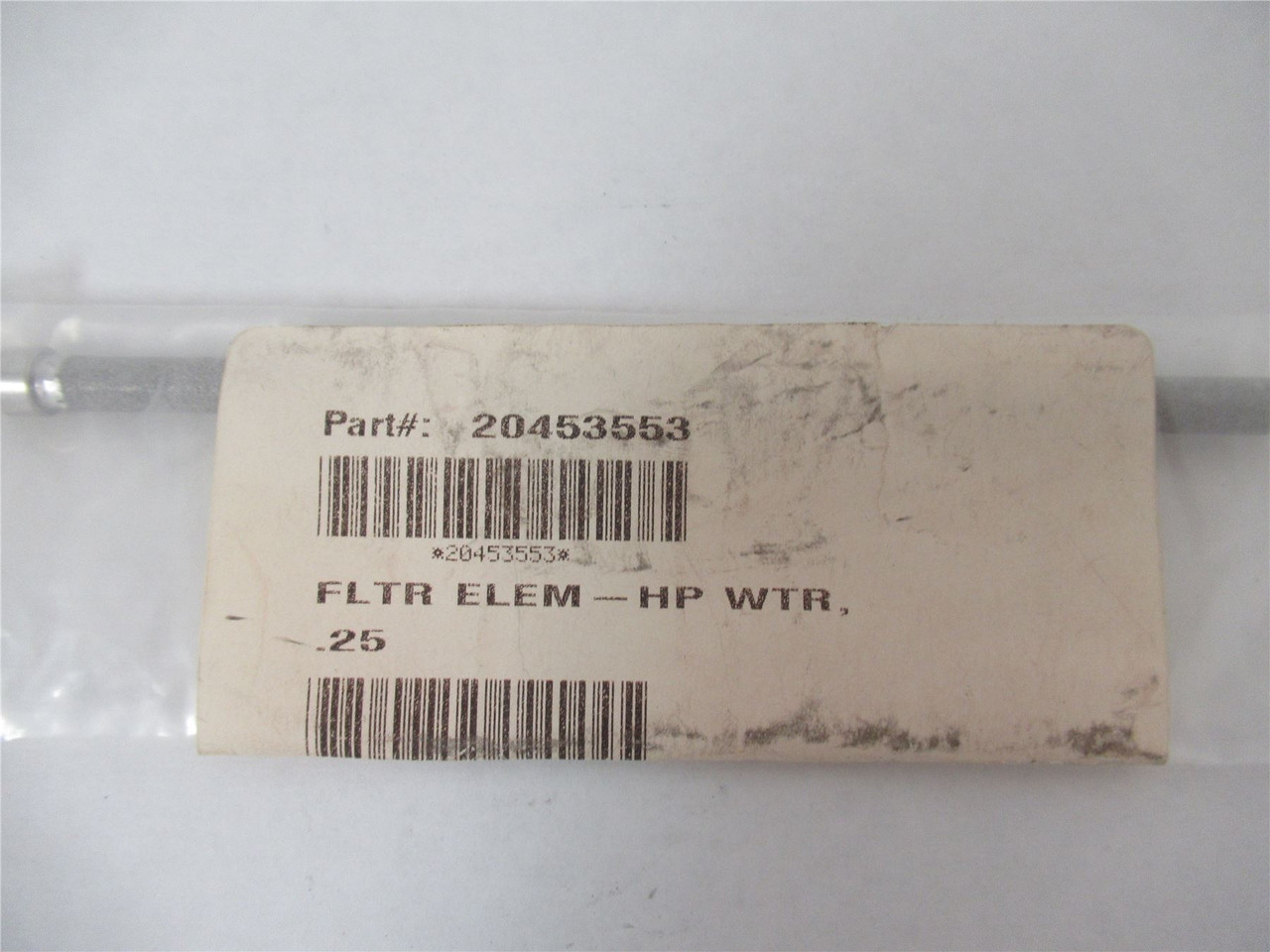 KMT Waterjet Systems 20453553; Filter Element HP Water .25