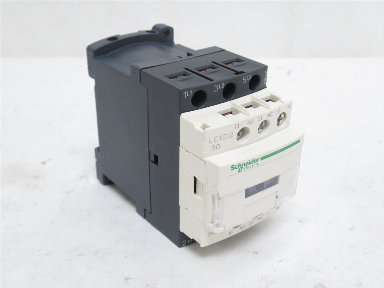 Schneider LC1D12BD; Contactor 12A; 3P; 600V; Coil: 24VDC; 2HP