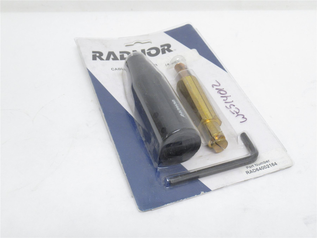 Radnor 4-MBP-1; Copper Alloy Cable Connector; 400 Amp