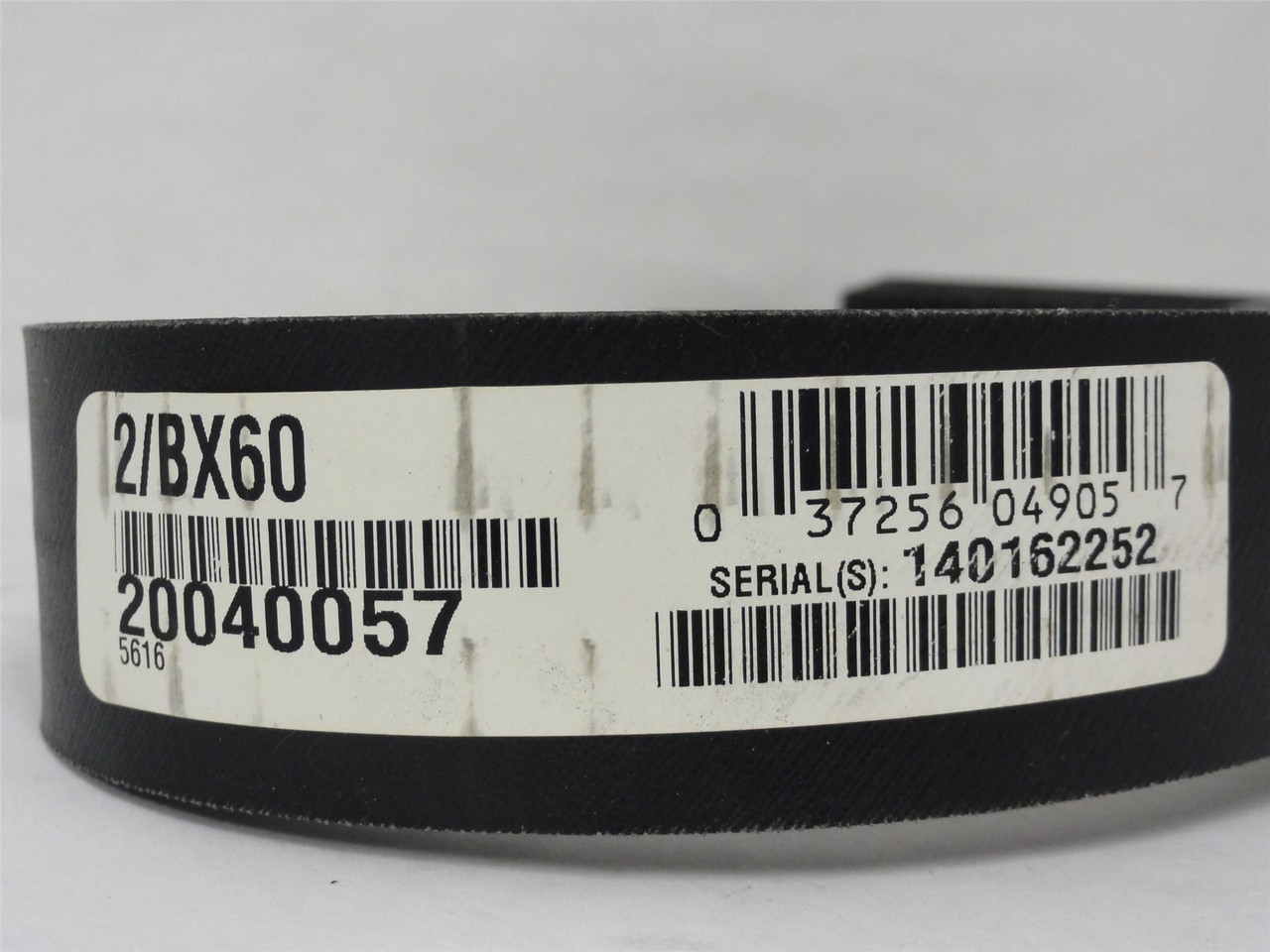 Continental 2/BX60; V-Belt; 1.46" Width; 2 Ribs; Size BX