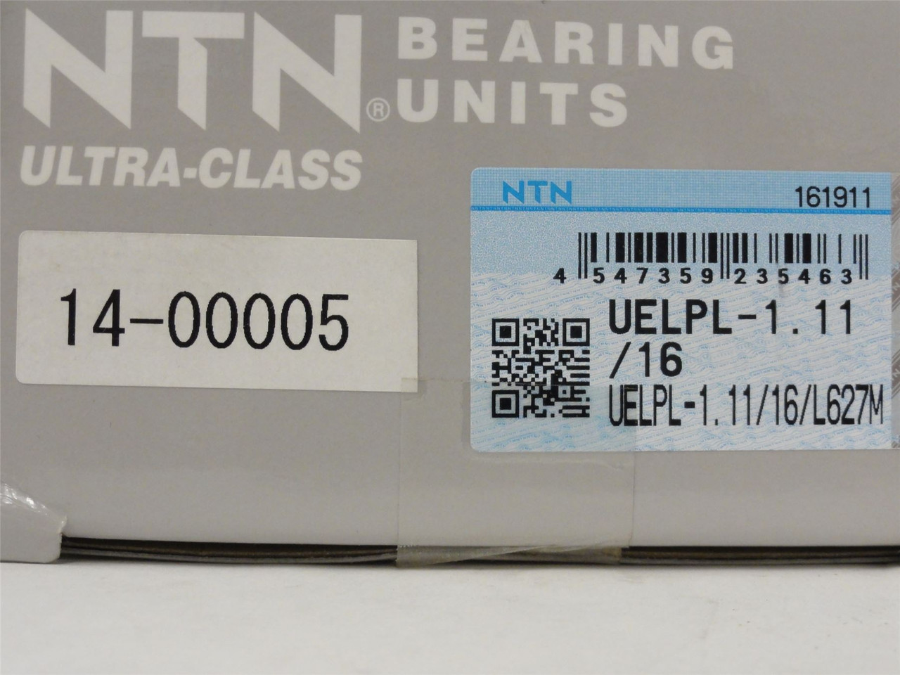 NTN UELPL-1.11/16; Bearing Unit; Two Bolt; 1-11/16" ID