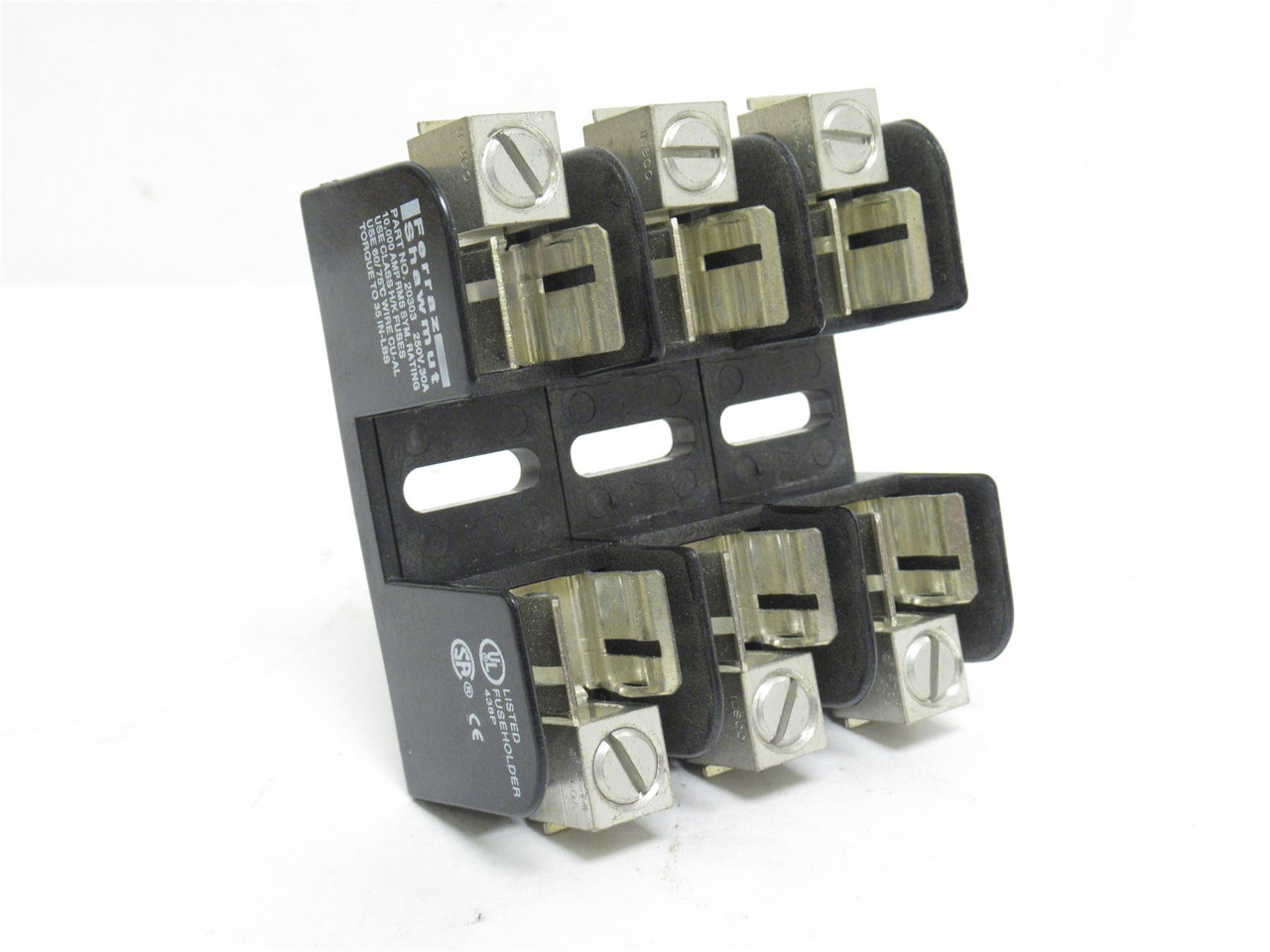 Ferraz-Shawmut 20303; Fuse Holder; 3P; 30A; 250VAC
