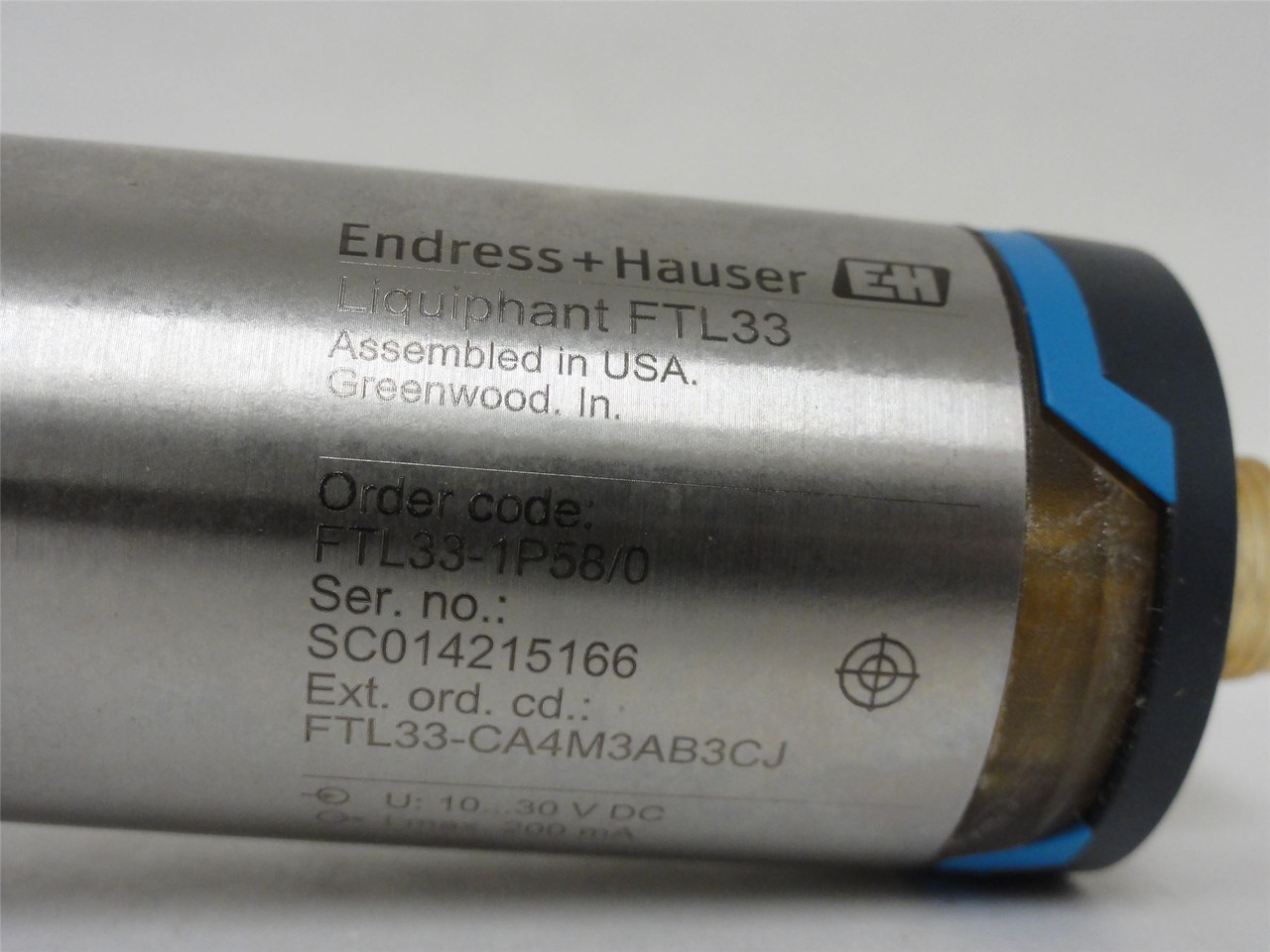 Endress+Hauser FTL33-1P58/0; Point Level Switch; Missing Plug